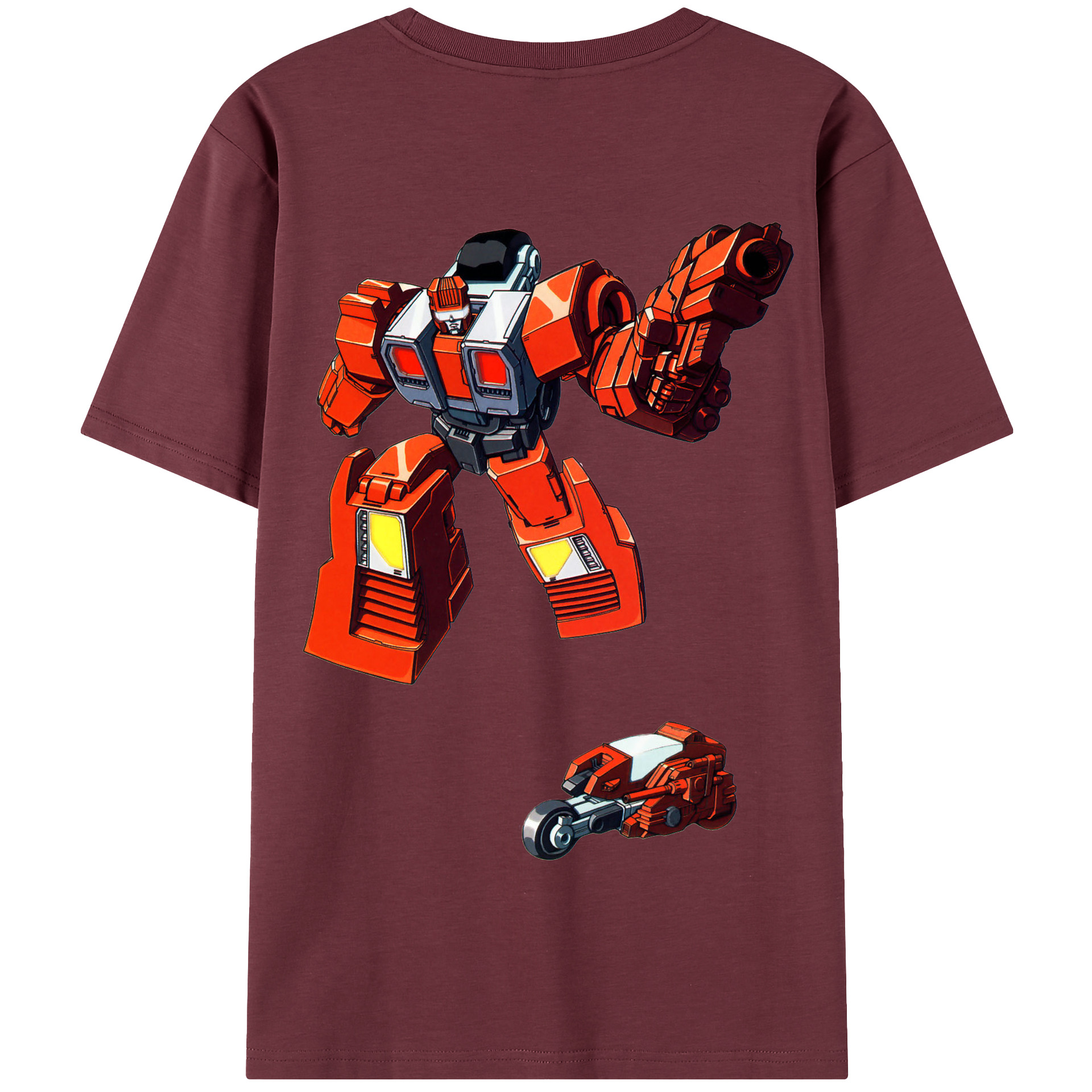 （画像用）  綿100％半袖Tシャツ（背面プリント）